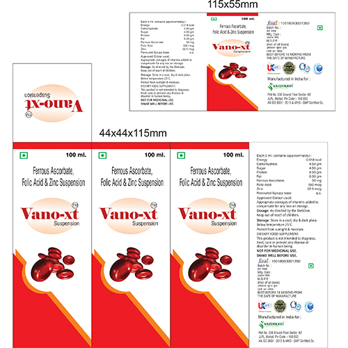 VANO-XT 100ml Suspension