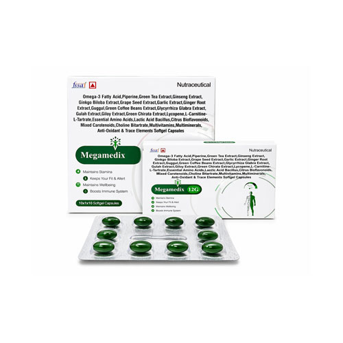 Megamedix12G Softgel Capsules