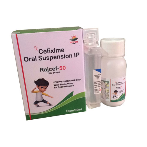 Rajcef-50 Dry Syrup