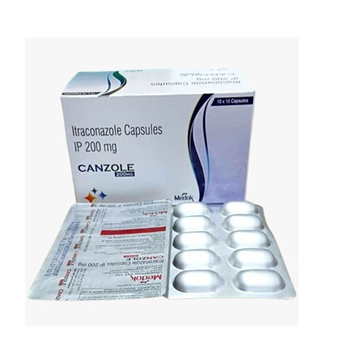 CANZOLE-200 CAPSULES (10*10)