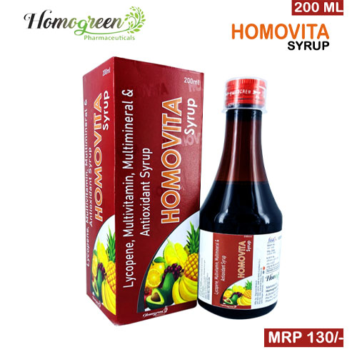 HOMOVITA 200ml Syrup