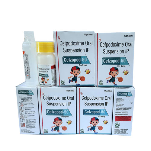 CEFZOPOD-50 Dry Syrups