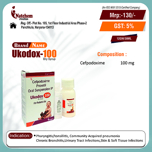 UKODOX-100 DRY SYRUP