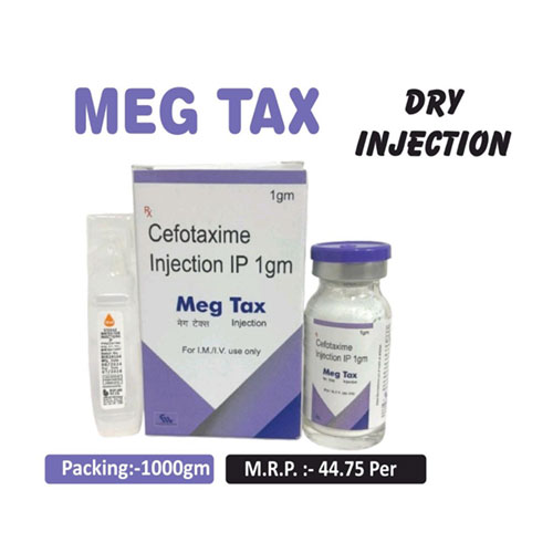 CEFOTAXIME SODIUM + ANHYDROUS CEFOTAXIME 1000MG INJECTION
