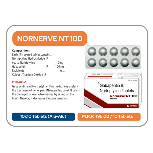 NORNERVE NT-100 TABLETS