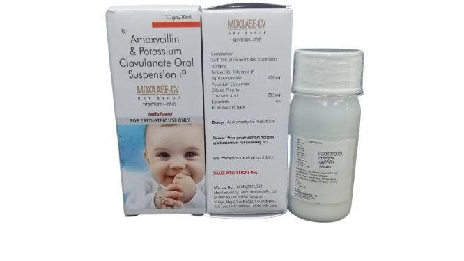 MOXILASE-CV Dry Syrup