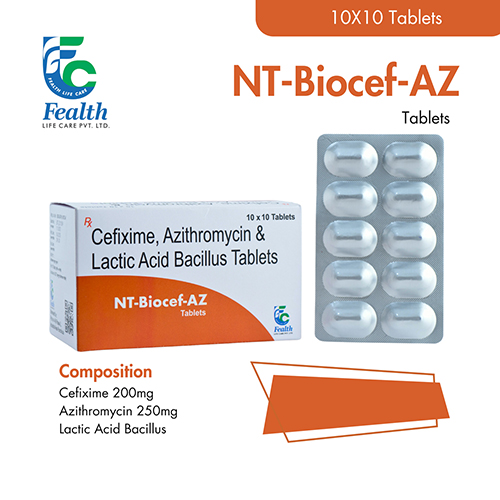 NT BIOCEF-AZ LB TABLETS