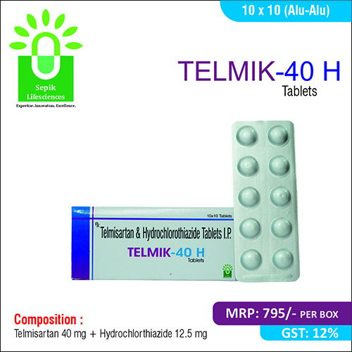 TELMIK-40 H Tablets
