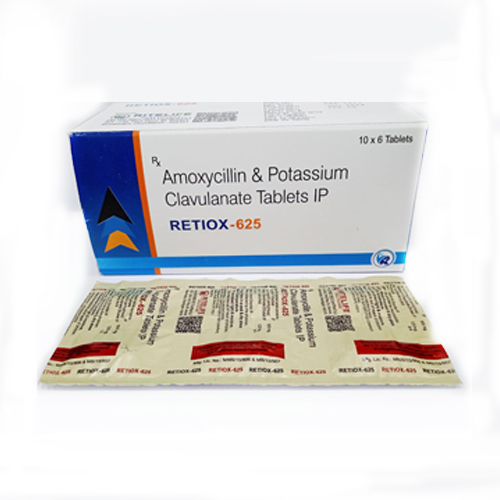 Amoxycillin + Potassium Clavulanate Tablets