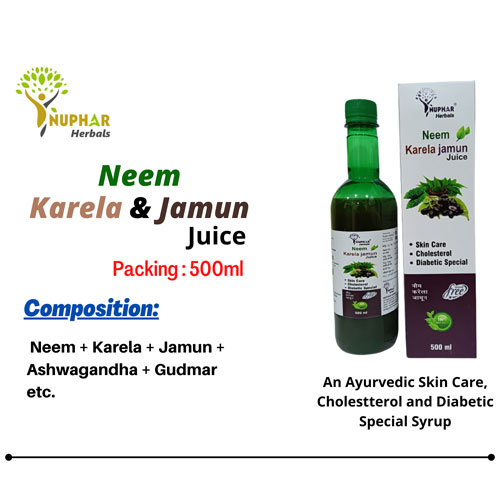 NUPHAR-NEEM KARELA JAMUN JUICE