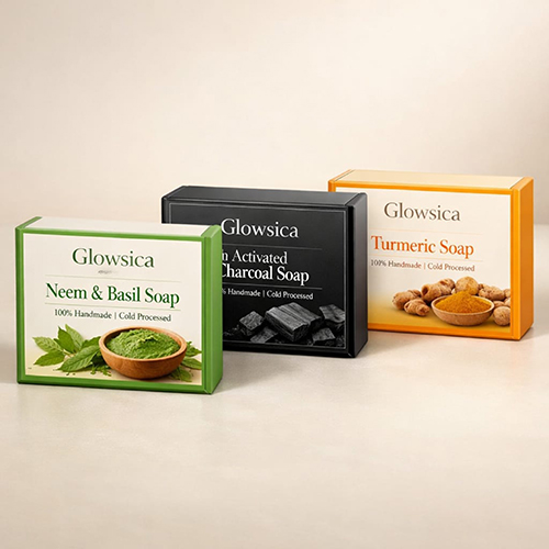 Glowsica Activated Charcoal Soap