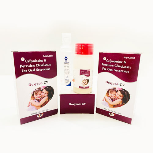 DOXYPOD-CV DRY SYRUP (WITH WATER)