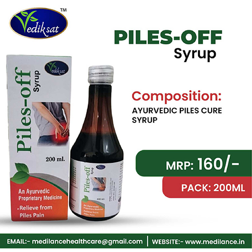 PILES-OFF Syrups