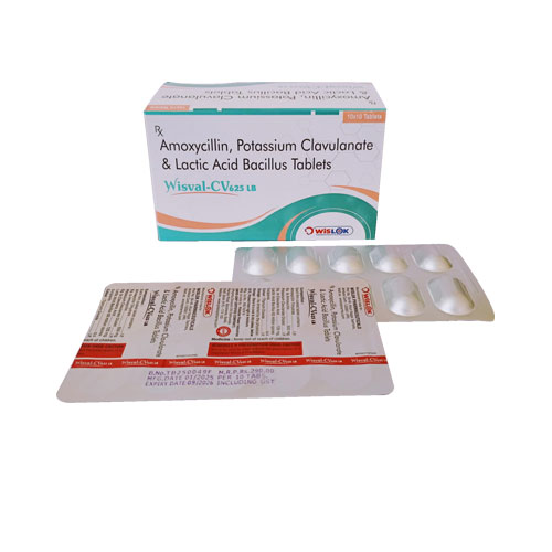 WISVAL-CV 625LB TABLETS