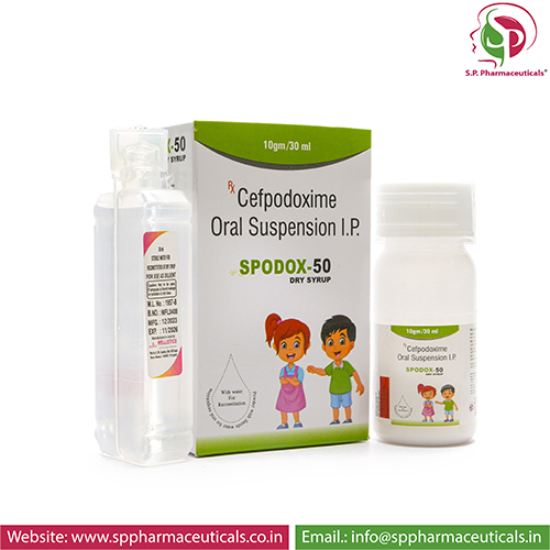 SPODOX-50 Dry Syrup