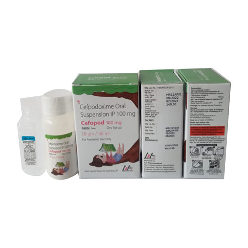 CEFOPOD-100 Dry Syrup