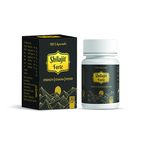 SHILAJIT-FORTE (Gold Packaging) Capsules