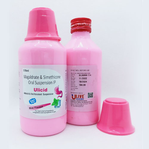 ULICID SUGARFREE 170ml Suspension