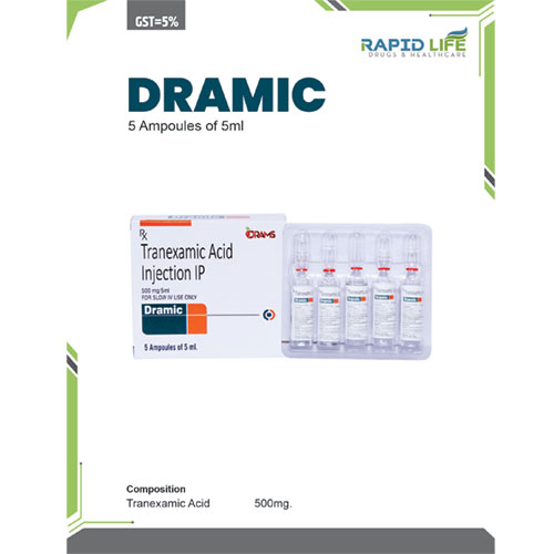 Tranaxemic acid 100mg Injection