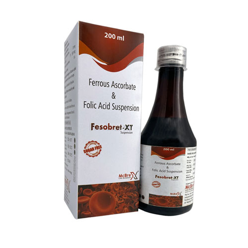 Ferrous Ascorbate 30MG + Folic Acid 550mcg SUSPENSION (200ml)