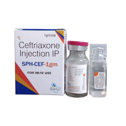 SPH-Cef 1gm Injections