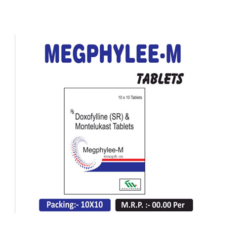 Doxofylline 10mg + Montelukast Tablets