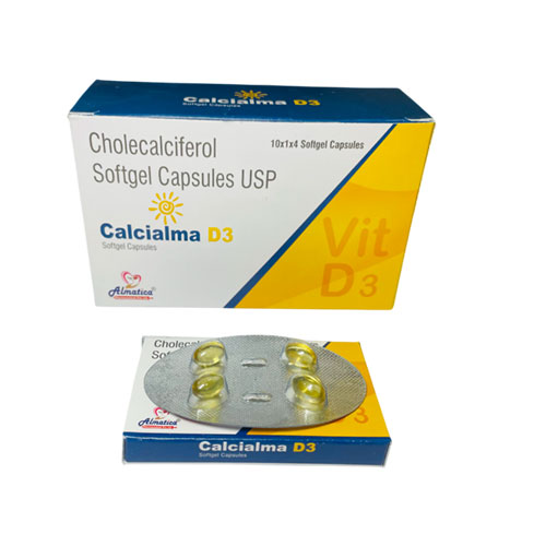 CALCIALMA-D3 SOFTGEL CAPSULES