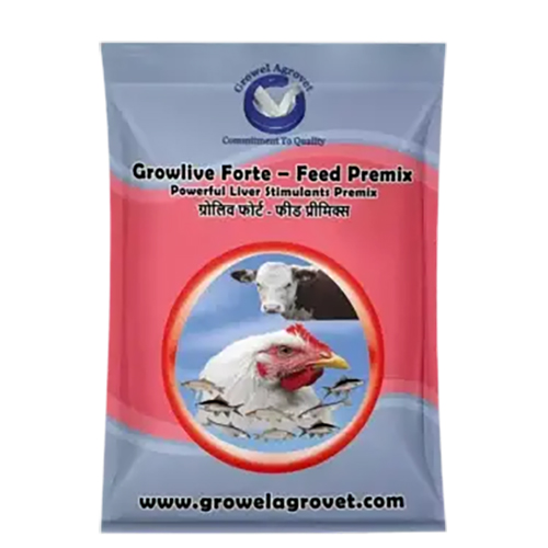 Growlive Forte – Liver Feed Premix for Aquacultures, Animals and Poultry
