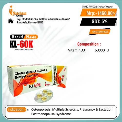 KL-60K Softgel Capsules