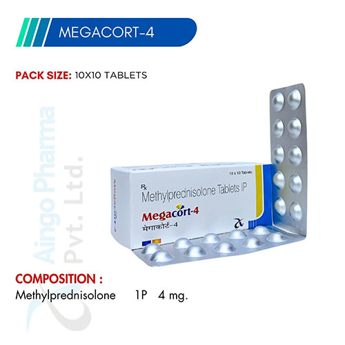 MEGACORT-4 Tablets