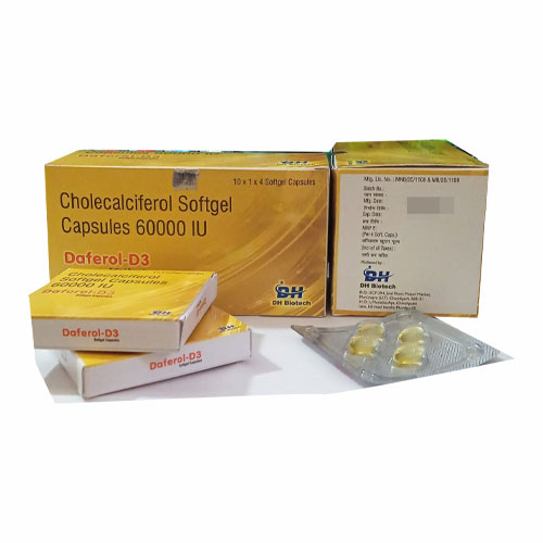 DAFEROL-D3 Softgel Capsules