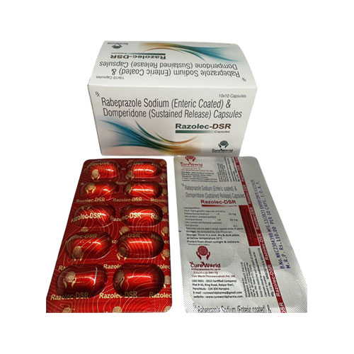 RAZOLEC-DSR RED CAPSULES