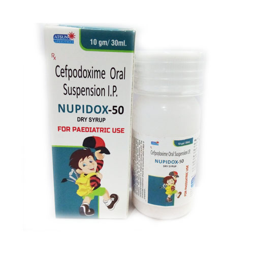 NUPIDOX-50 Dry Syrup