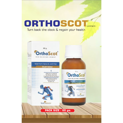 ORTHOSCOT LINIMENT (RHUMATIC PAIN, HEMIPLAGIA & PARALYSIS) Oil