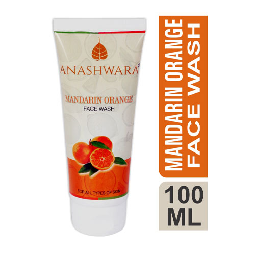 Mandarin Orange Face Wash for Blemish Tan Removal and Whitening Skin