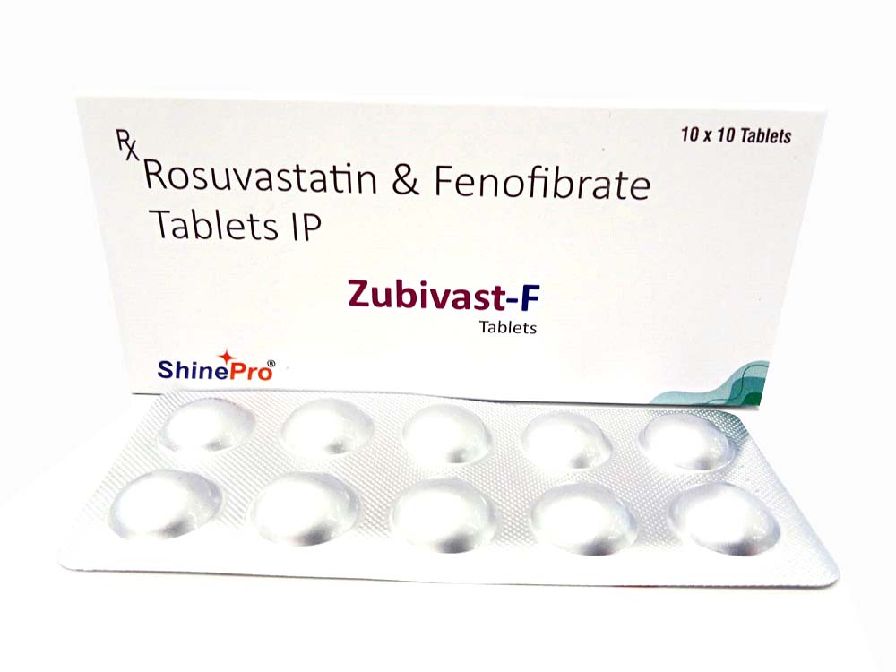 ROSUVASTATIN AND FENOFIBRATE TABLETS 