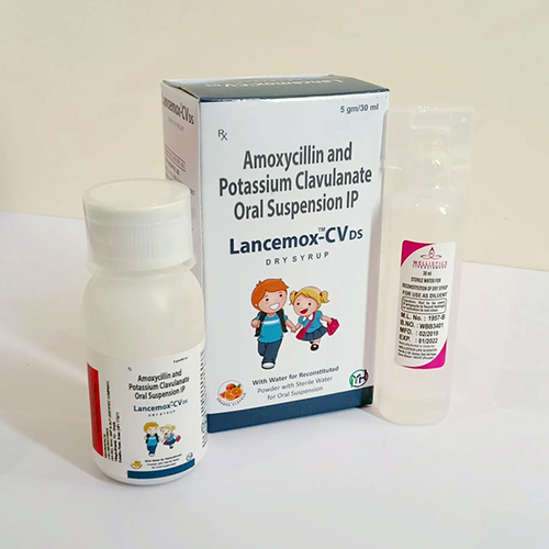 LANCEMOX-CV DS (WITH WATER) Dry Syrup