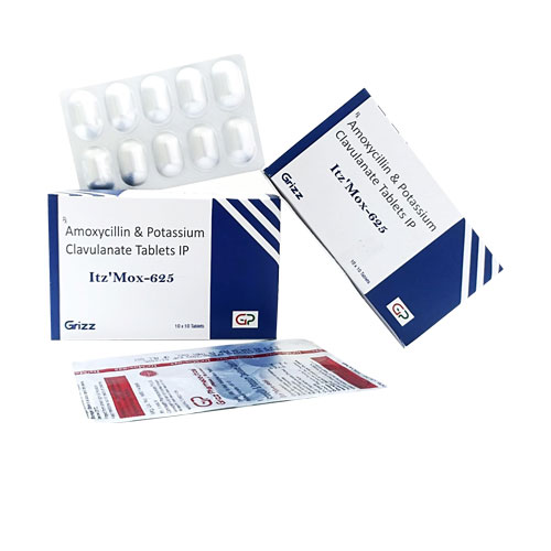 Amoxycillin + Potassium Clavulanate Tablets
