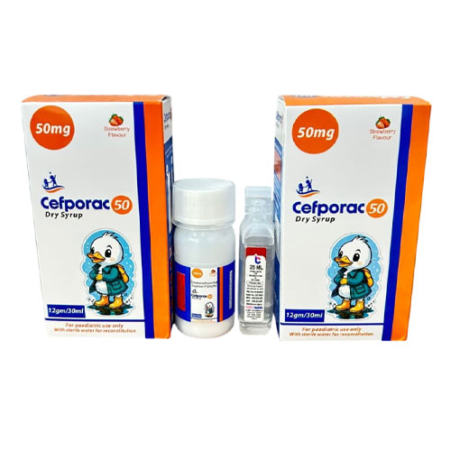CEFPORAC 50 DRY SYRUP