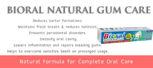 Bioral Natural Gum Care Toothpaste