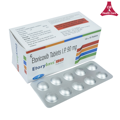 Etoricoxib Tablets I.P. 90mg 