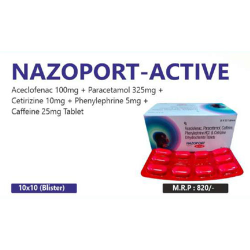 NAZOPORT-ACTIVE TABLETS