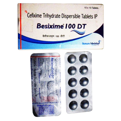 Cefixime-100 DT Tablets