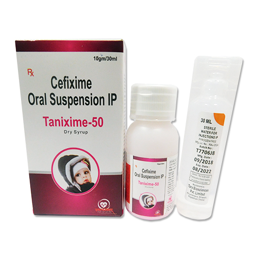 TANIXIME-50 Dry Syrup