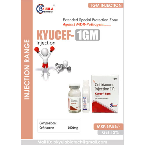 KYUCEF-1gm Injection