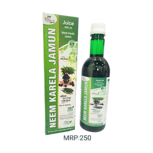 VINDCARE-NEEM KARELA JAMUN Juice
