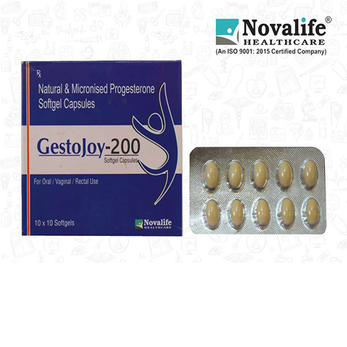 GESTOJOY-200mg Softgel Capsules