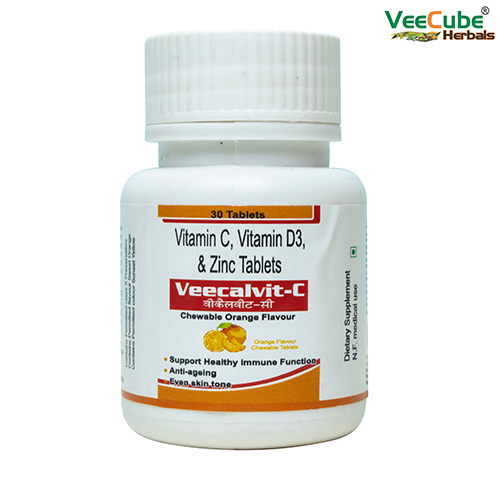 Veecalvit-C (JAR) Tablets