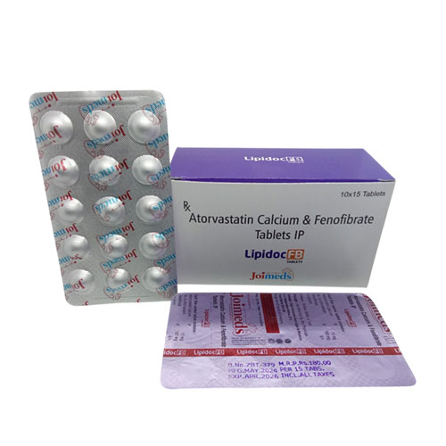 Atorvastatin 10mg + Fenofibrate 160mg Tablets