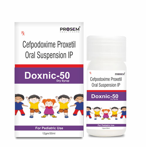 CEFPODOXIME PROXETIL 5OMG / 5 MI DRY SYRUP